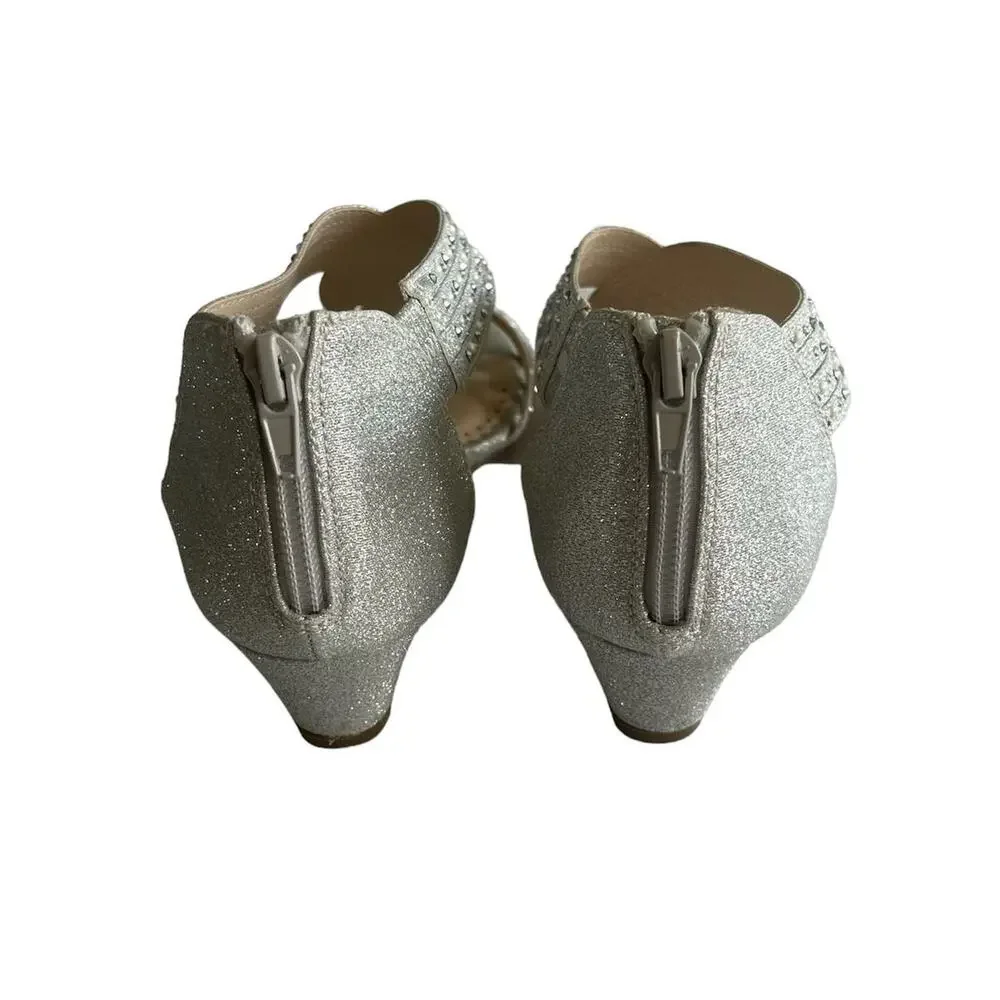 Charter Club Ginifur embellished wedge sandals women's 7.5
